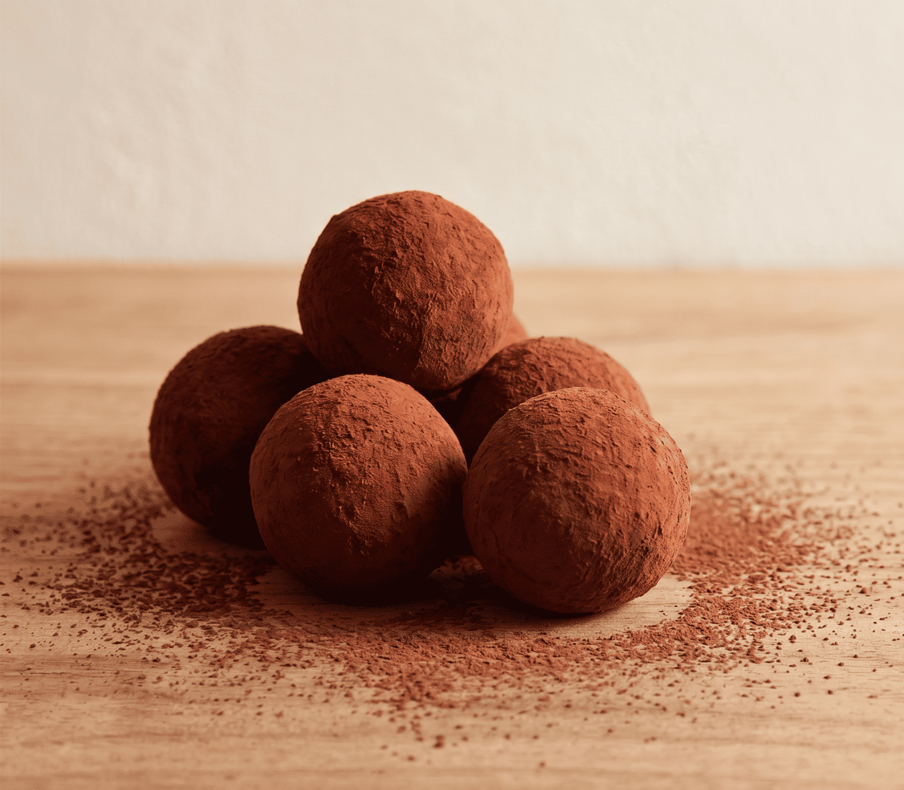 5 trufas de amaretto