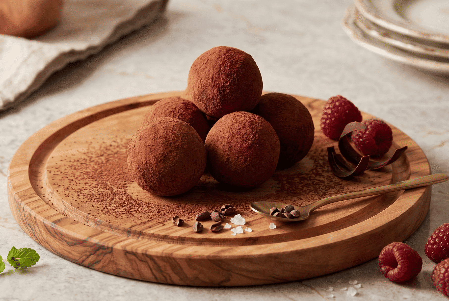 trufa de brandy